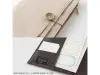 Midori Yuru Log B6 Notebook Cover - Beige Fabric