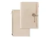 Midori Yuru Log B6 Notebook Cover - Beige Fabric