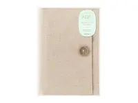 Midori Yuru Log B6 Notebook Cover - Beige Fabric