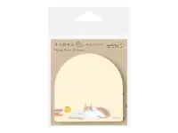 Midori Sticky Notes - Reading Cat