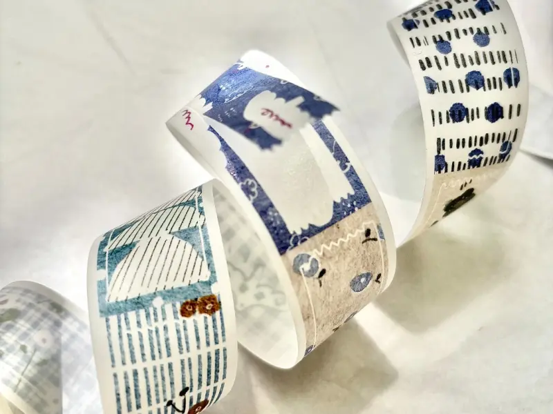 Pion Die-Cut Washi Tape - Ten Parts