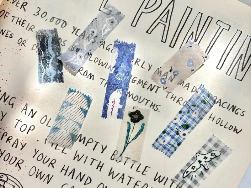 Pion Die-Cut Washi Tape - Ten Parts