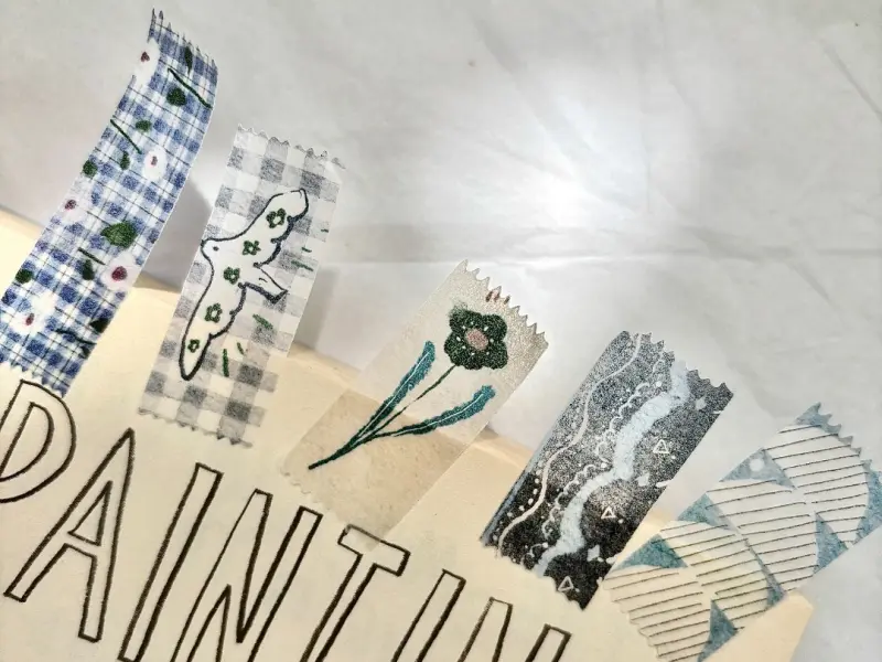 Pion Die-Cut Washi Tape - Ten Parts