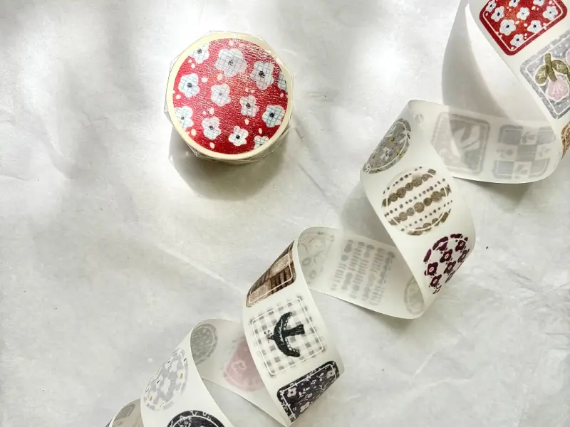 Pion Die-Cut Washi Tape - Coaster