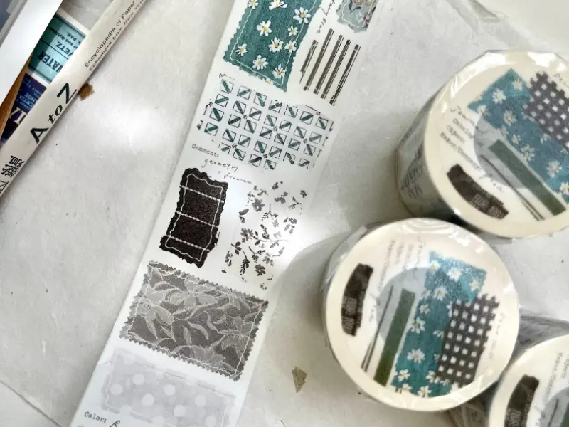 Pre-Order Pion Die-Cut Washi Tape - Cloth