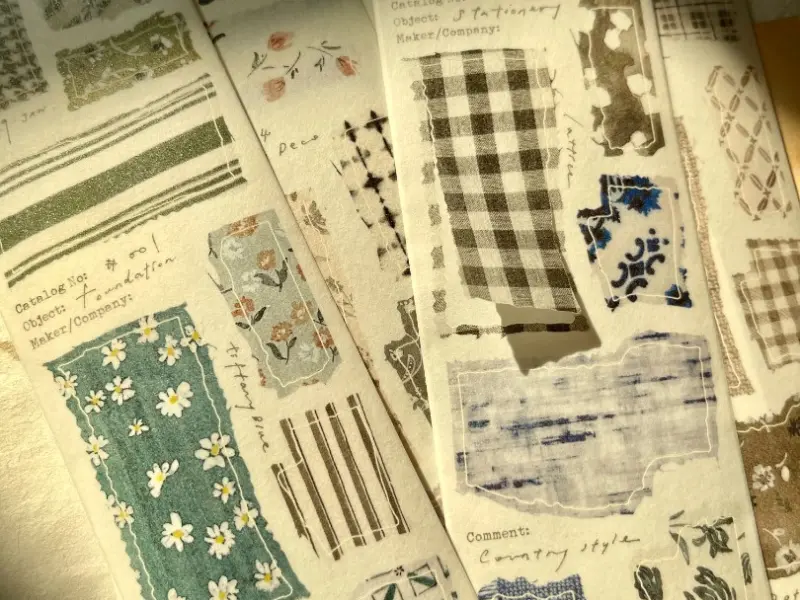 Pre-Order Pion Die-Cut Washi Tape - Cloth