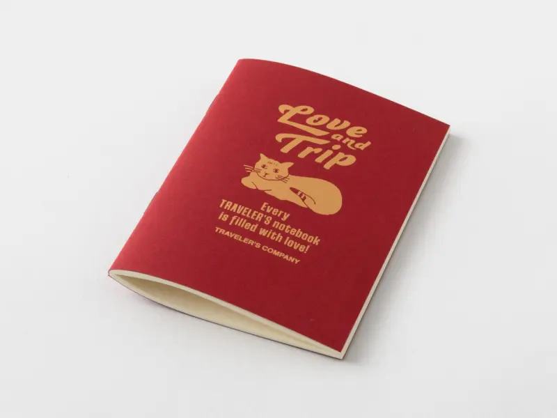 Traveler's Notebook Refill Limited Edition Passport Size - LOVE AND TRIP