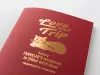 Traveler's Notebook Refill Limited Edition Passport Size - LOVE AND TRIP