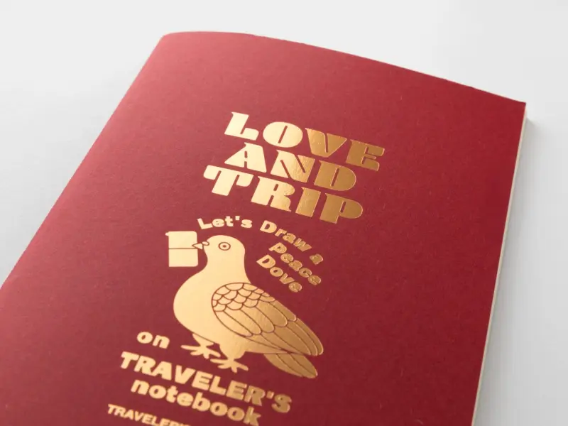 Traveler's Notebook Refill Limited Edition Standard Size - LOVE AND TRIP