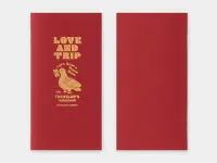 Traveler's Notebook Refill Limited Edition Standard Size - LOVE AND TRIP
