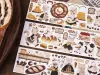 Reco Studio Washi Tape Sample - Cat Bakery