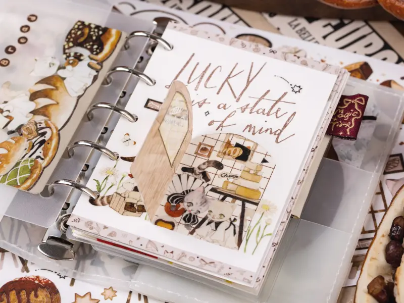 Reco Studio Washi Tape Sample - Cat Bakery