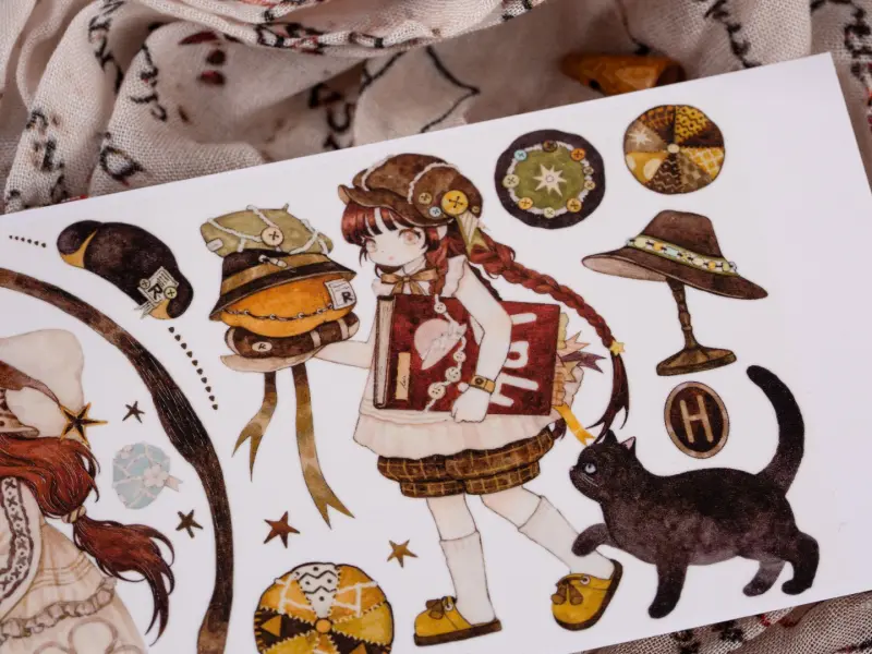 Reco Studio Washi Tape Sample - Twin Tales II