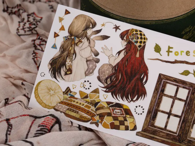 Reco Studio Washi Tape Sample - Twin Tales II