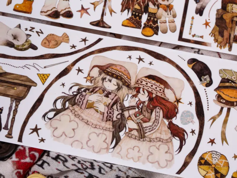 Reco Studio Washi Tape Sample - Twin Tales II