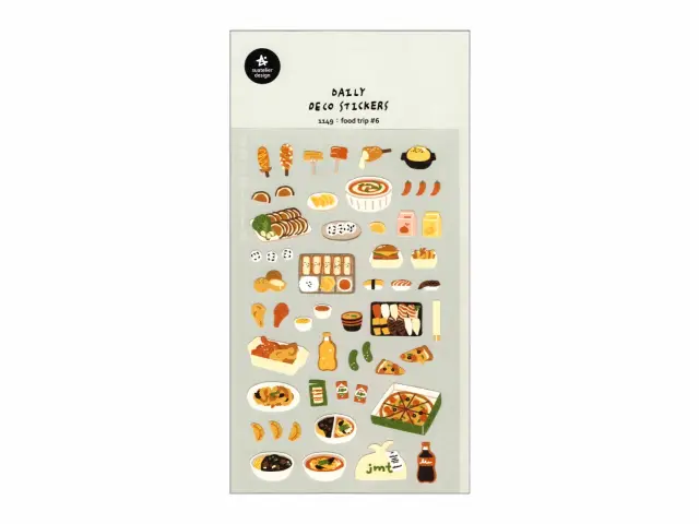 Suatelier Stickers 1149 - Food Trip 6