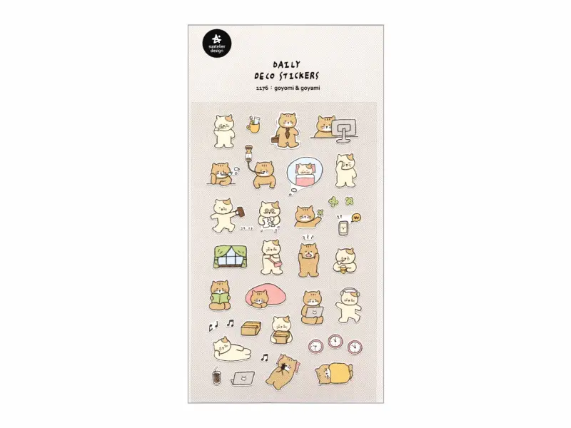 Suatelier Stickers 1176 - Goyomi And Goyami