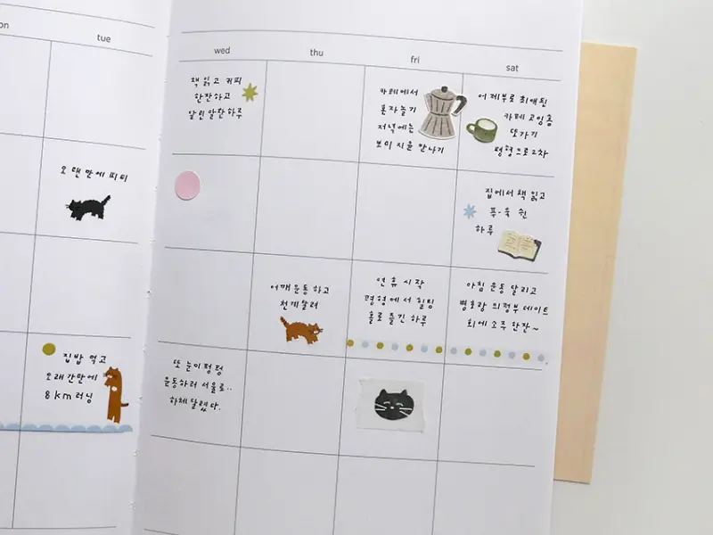 Suatelier Stickers 1185 - Deco Cats