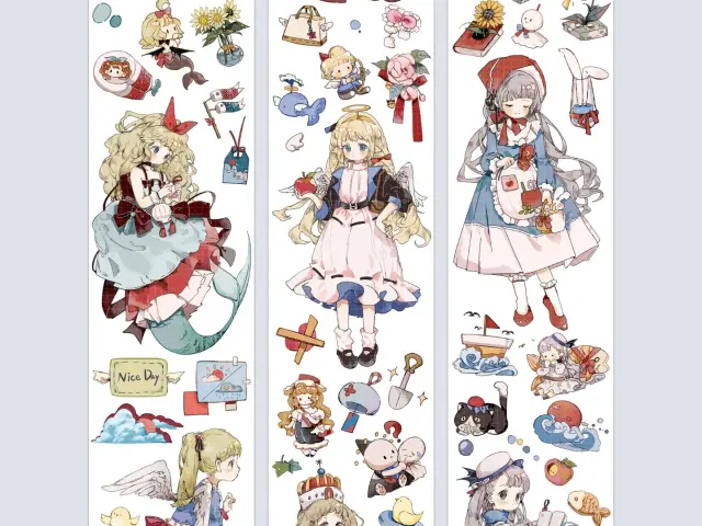 Inseason Studio Washi Tape Sample - Travelogue