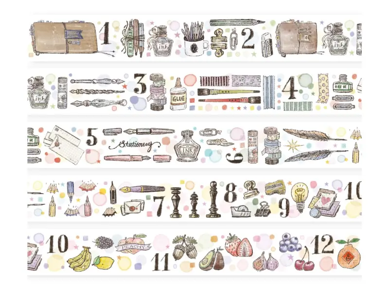 Pre-Order LCN Washi Tape - Joy Bringer Week 1