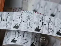 LCN Label Sticker Roll - Finger Heart