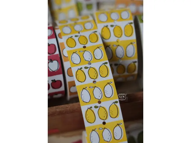 LCN Label Sticker Roll - Lemon