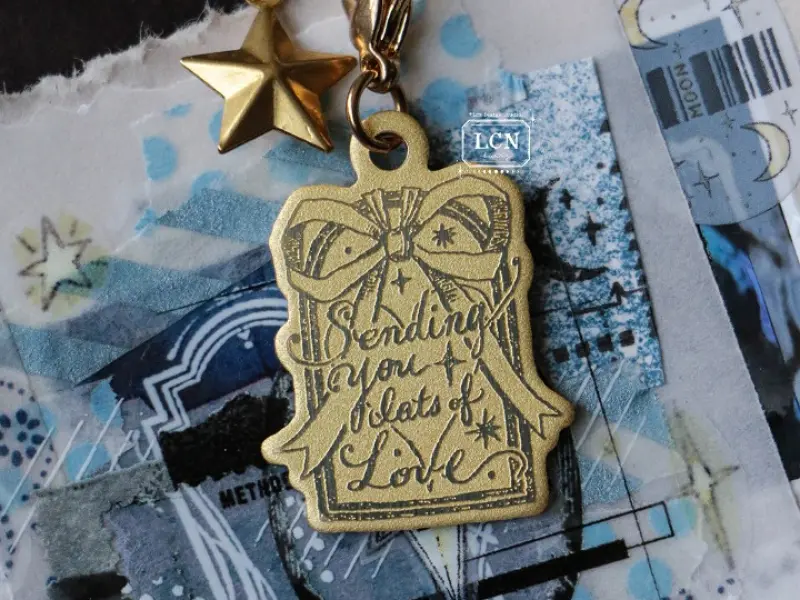 Pre-Order LCN Brass Charm - Love