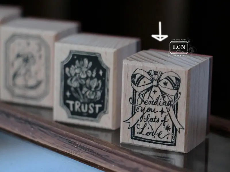 Pre-Order LCN Rubber Stamp  - Love