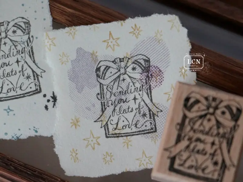 Pre-Order LCN Rubber Stamp  - Love
