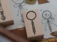 LCN Rubber Stamp  - Magnifying Glass S