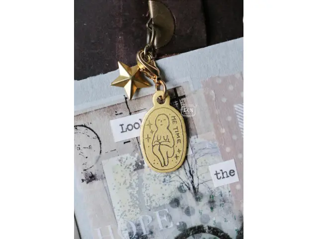 Pre-Order LCN Brass Charm - Me Time