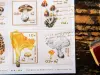 OURS Stamp Sticker Set - Mushroom Recipe
