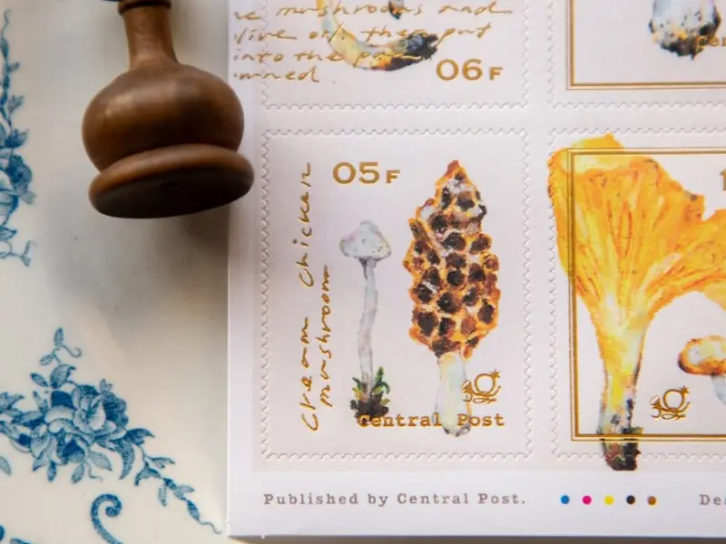 OURS Stamp Sticker Set - Mushroom Recipe