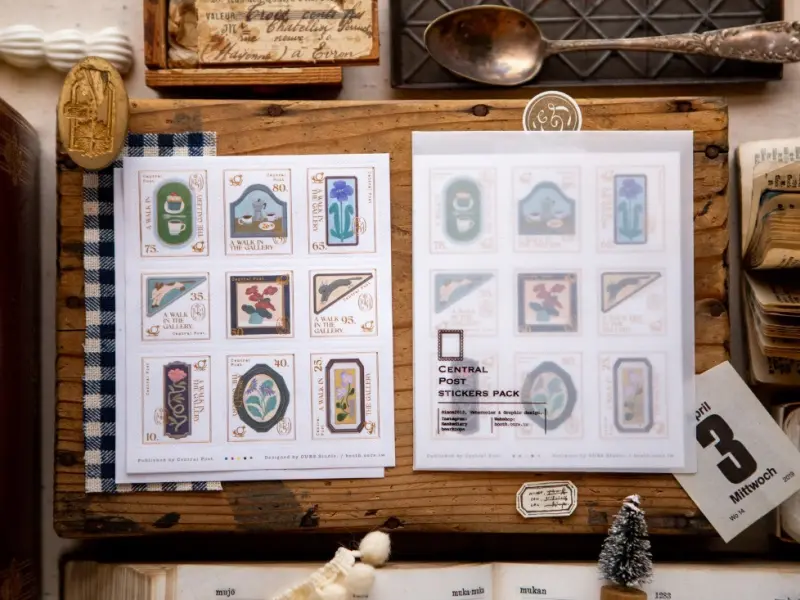 OURS Stamp Stickers - The Gallery