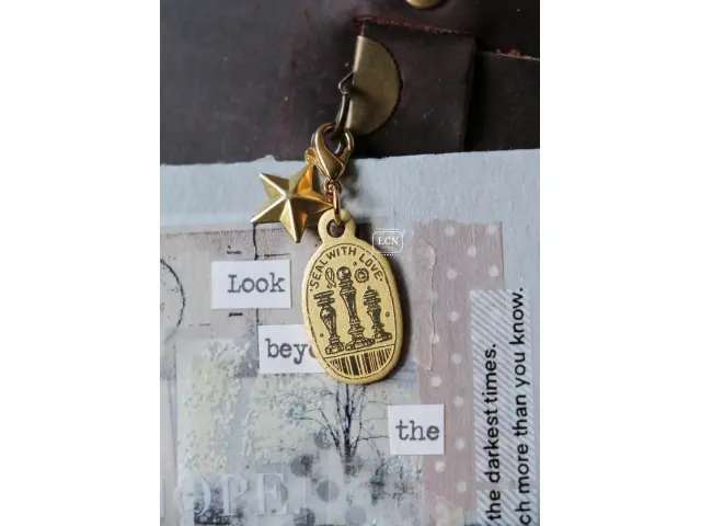 Pre-Order LCN Brass Charm - Seal With Love