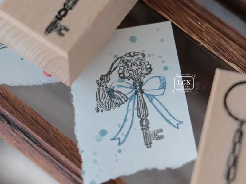 Pre-Order LCN Rubber Stamp  - Sceleton Key