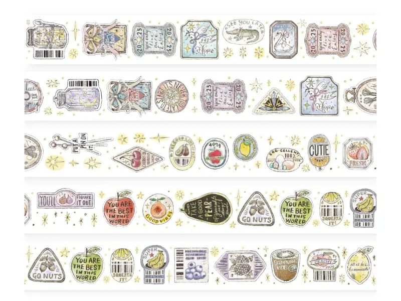 Pre-Order LCN Washi Tape - Sticker Club Life