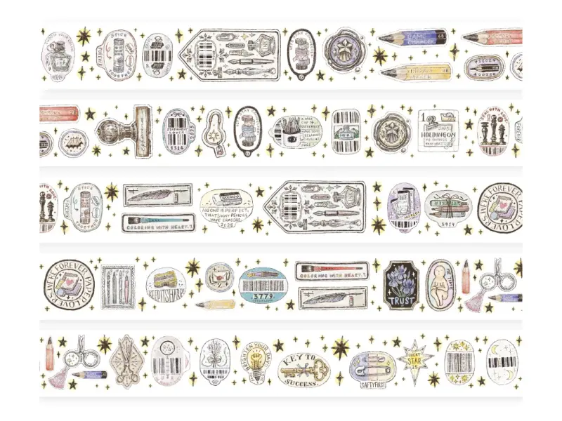 Pre-Order LCN Washi Tape - Sticker Club Stationery