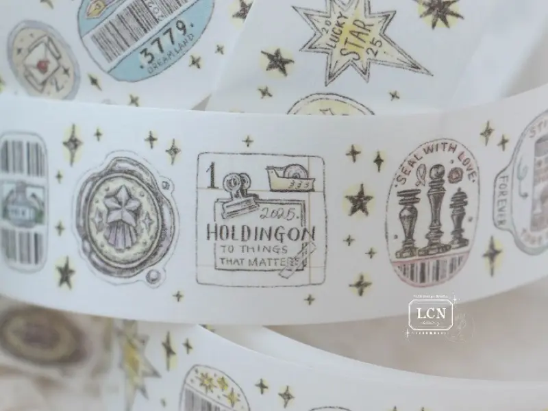 Pre-Order LCN Washi Tape - Sticker Club Stationery
