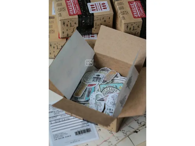 LCN Sticker Club - a Box Full of Joy Stickers