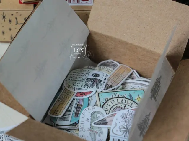 LCN Sticker Club - a Box Full of Joy Stickers
