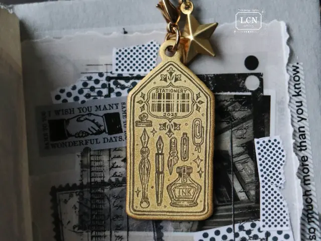 LCN Brass Charm - Joy Bringer