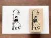 Stamp Marche Rubber Stamp - Under the Streetlamp
