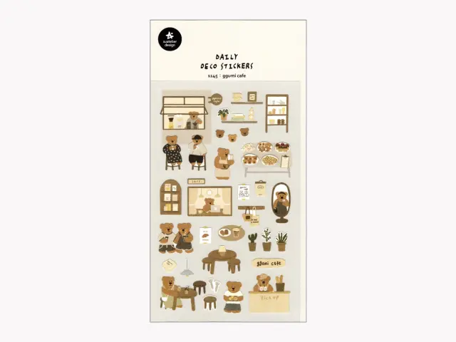 Suatelier Stickers 1145 - Ggumi Cafe