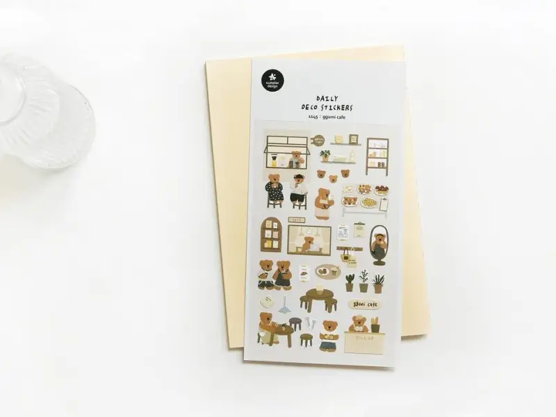 Suatelier Stickers 1145 - Ggumi Cafe