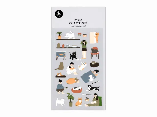 Suatelier Stickers 1150 - Cats Have Staff