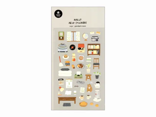 Suatelier Stickers 1152 - Grandpa's Room