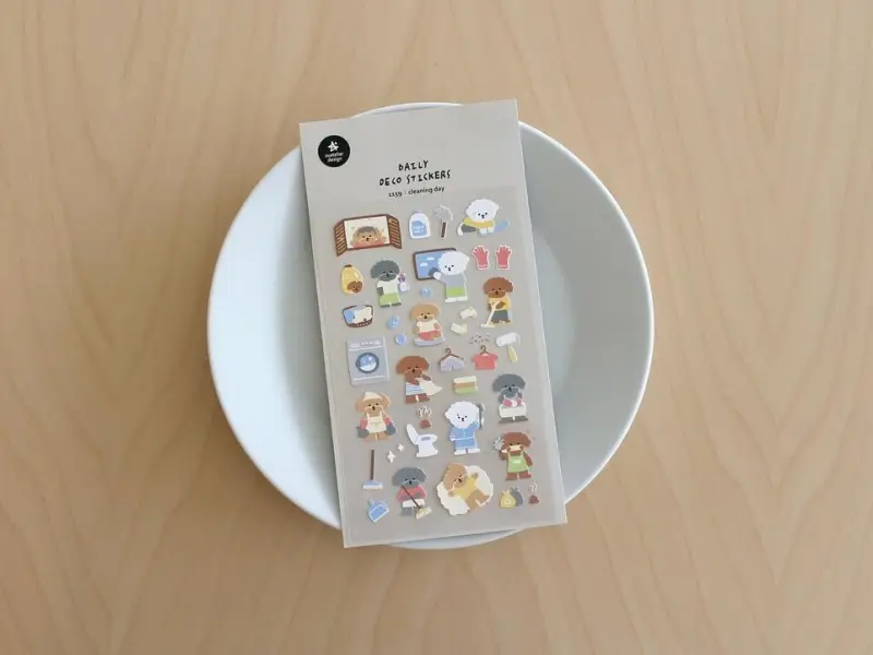 Suatelier Stickers 1159 - Cleaning Day