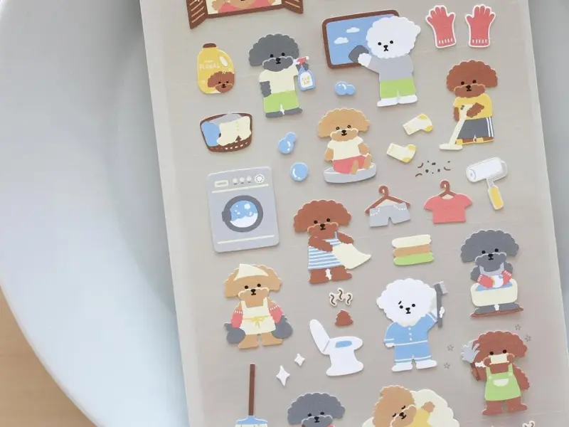 Suatelier Stickers 1159 - Cleaning Day