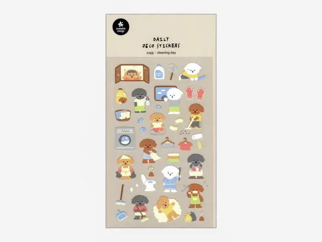 Suatelier Stickers 1159 - Cleaning Day